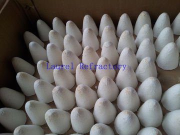 Hihgh Temperature Insulation Small Furnaces Ceramic Fiber Refractory Vacuum Formed Shapes , Foundry Riser Sleeves