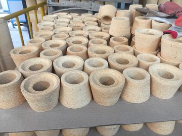 High Strength Andalusite Runner Bricks For Steel Casting / Refractory Fire Bricks for Kiln