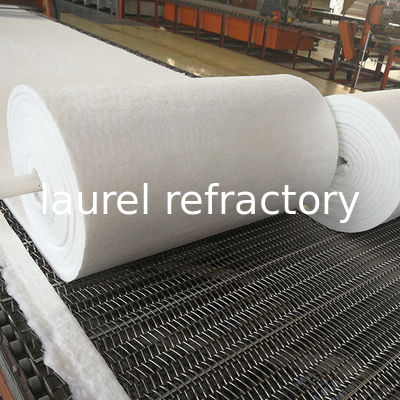 High Pure 1260  Refractory Fireproof Insulation Roll Wool Ceramic Fiber Blanket 6-50 Mm Thickness for Various Kilns